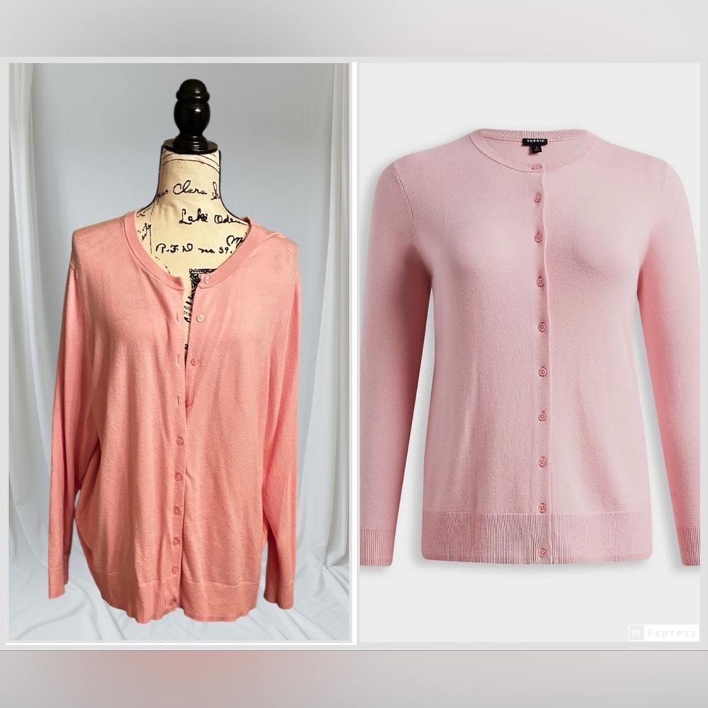 Torrid EVERYDAY SOFT CARDIGAN CREW SWEATER Plus Size 2